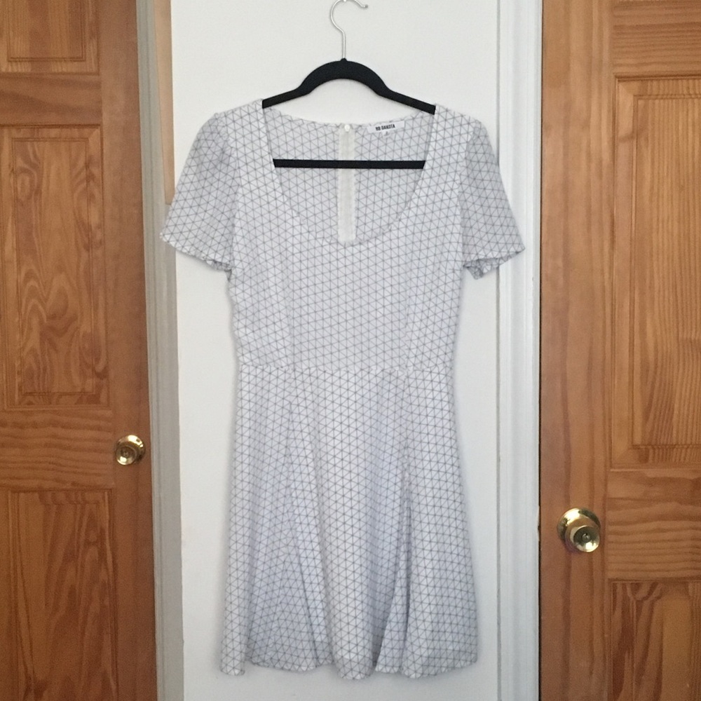 BB Dakota scoopneck mini dress